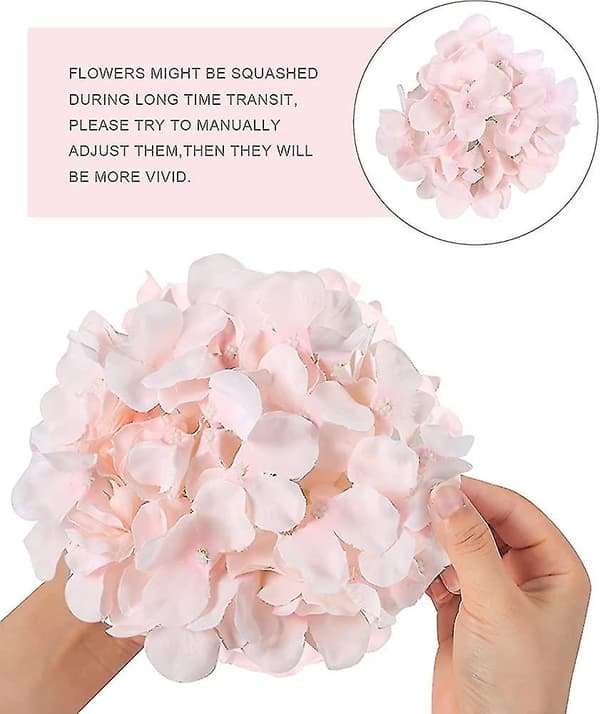 18 stk. Gave Hydrangea Kunstige Blomster Silke Hortensia Blomster