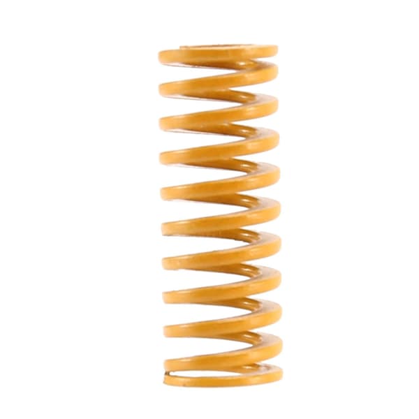 8mm Yttre Diameter 20mm Lång Lätt Last Kompressionsform Dö Spänning Gul Kompressionsform Dö Spänning För Th