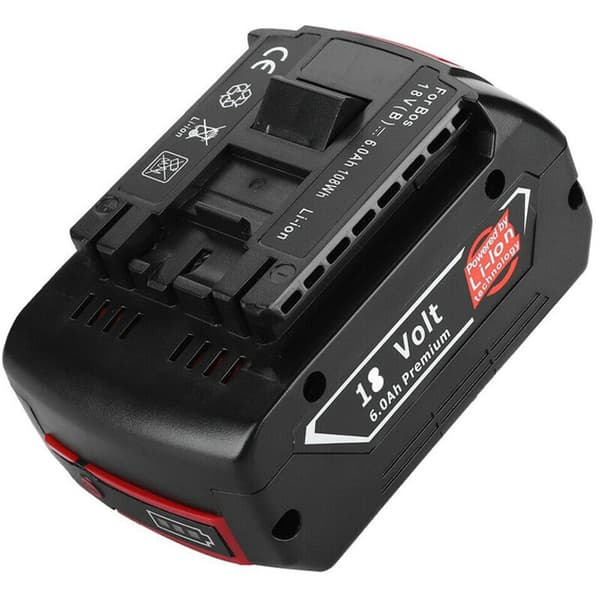 Nytt batteri för Bosch 18V Litiumjon-reservdelar BAT609, BAT609G, BAT618, BAT618G