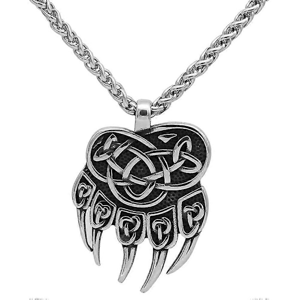 Vikinghalsband Nordisk Stil Mannhalsband Björnklo Form Halsband---Produktkod 52585