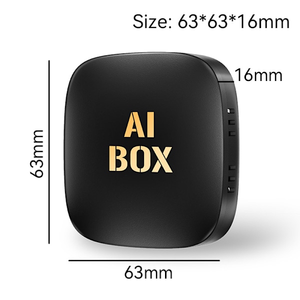 Bil maskine forbindelsesboks aiboxcarplay adapter Android13 smart carplay boks 2+32G 1 stk
