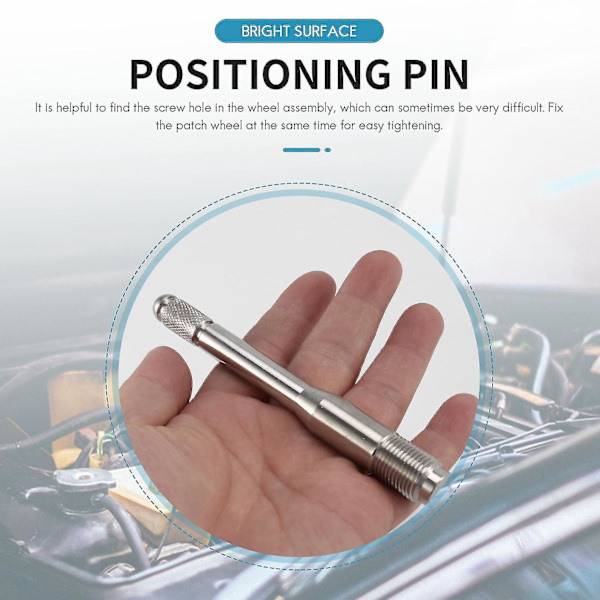 Bilreparation Værktøjer M14 X 1.5 Hjulstudjusteringsværktøj Dæk Fast Position Pin