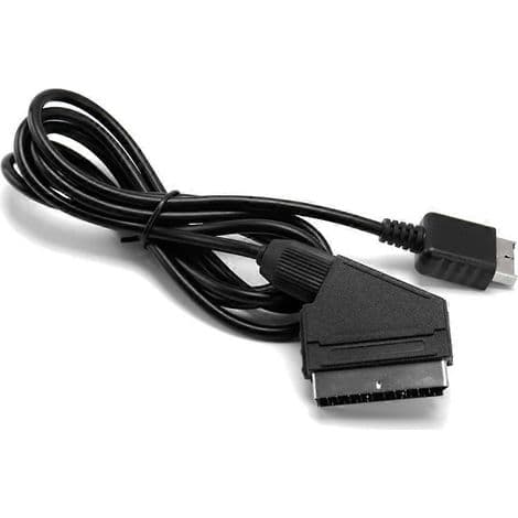 1,8 m RGB Scart AV-videokabel til PS1 PS2 PS3-spilkonsol