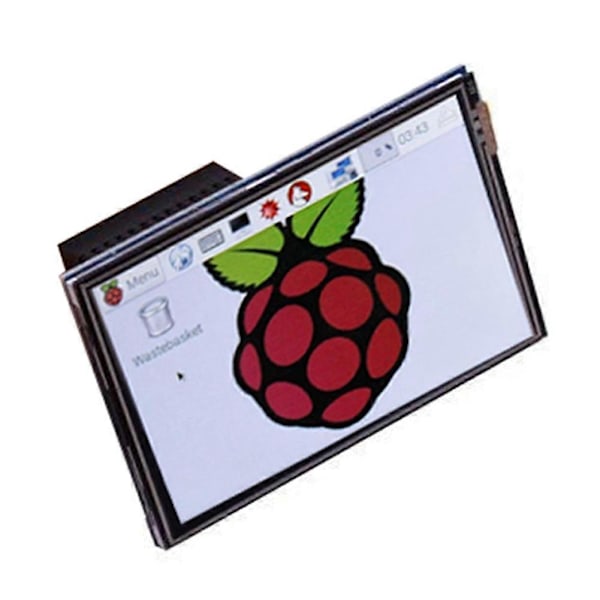 3,5 tums skärm - Kompatibel 320 x 480 Kapacitiv pekskärm LCD-display för 4 3B+/ 3B/2B/2B+/2A+