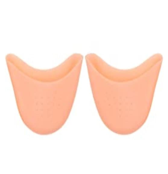 Ballet Dance Toe Protectors 1 Pair Beige