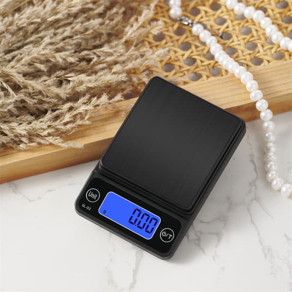 Jewelry scale / coffee scale / pocket scale with high precision Black 500g / 0.1g M