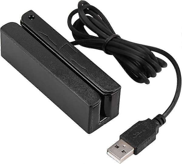 MSR90 USB Magnetisk Kreditkortläsare 3 Spår Mini Smart Card Reader