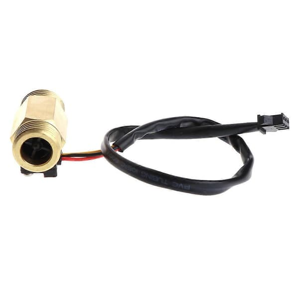 Flow Sensor G1/2'' Vandstrøm Hall Sensor Switch 1-25L/min Flowmåler