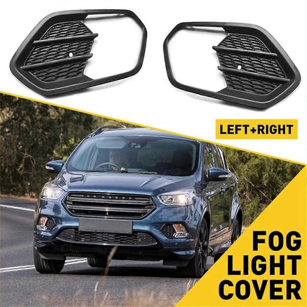1 Par Frontfanger Tåkelysram Grilldeksel F01039178 for Escape 2017-2019