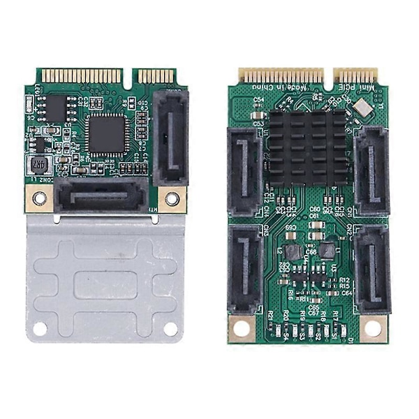 Mini PCI-E SATA SATA III 6G Mini PCI Express Controller Card SATA3.0 Mini PCI Express SSD Adapter Ca