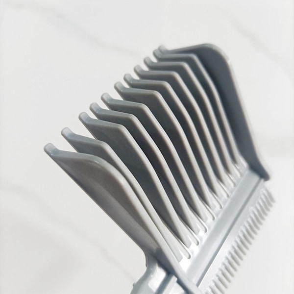 2 st Barber Fade-kammar för salong Ergonomisk böjd positioneringskam för frisörsalong