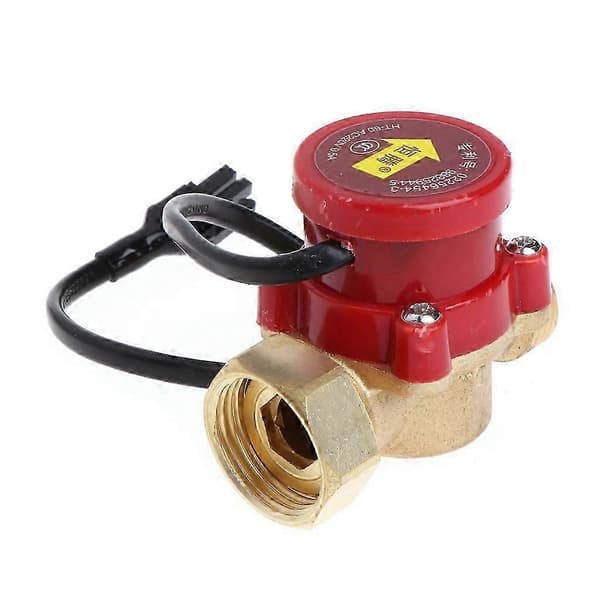 G1/2 Hankontakt Cirkulationspump Vattenflödessensor Brytare 220V 60-90W Kompakt