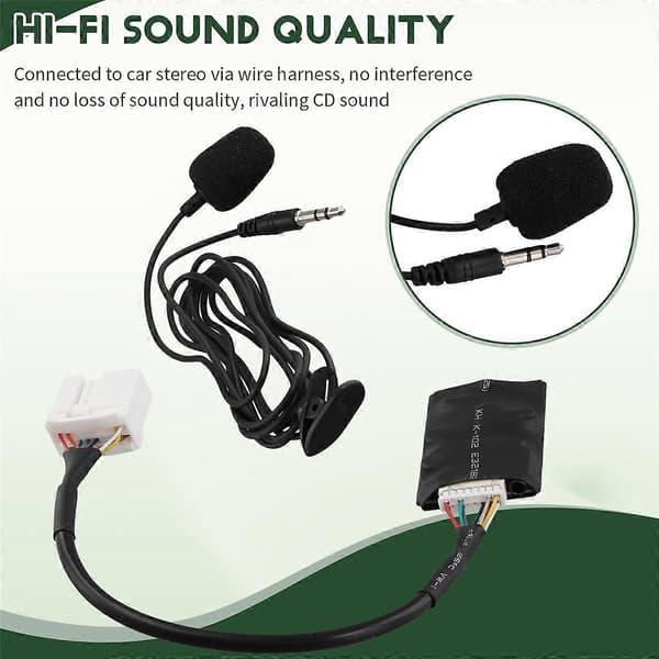 12V Interface AUX Bluetooth Adapter til Honda Accord 2003-2011 Odyssey 2005-2010 Fit 2006-2011 Bil A