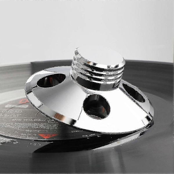 Uusi Audio Lp Vinyylisoittimet Metallilevy Stabilisaattori Levysoittimen Painokiinnike Hifi Zy
