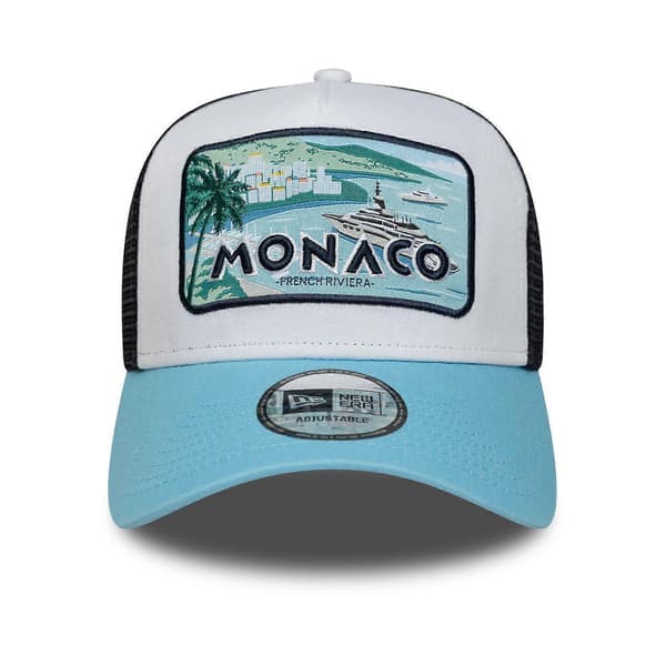 New Era A-Frame Mesh Trucker -lippis - MONACO Ranskan Riviera