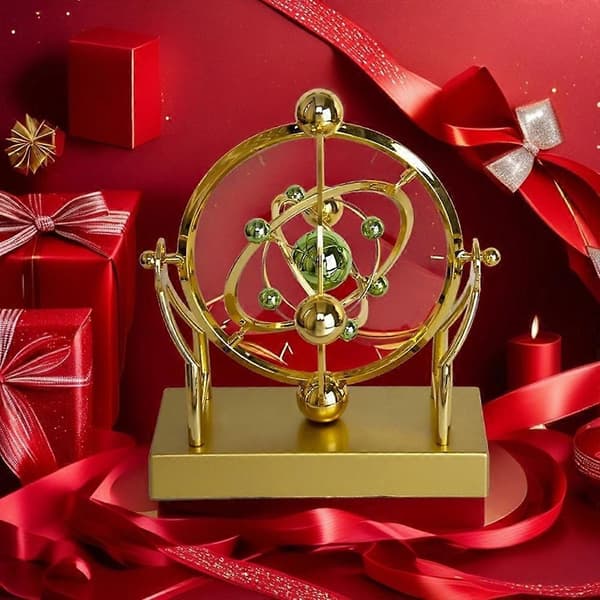 NY Celestial Orbit Perpetual Motion Pendel - Kreativ Roterende Hjemmedekorasjon