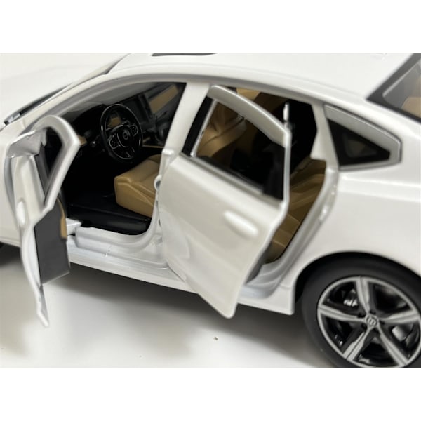 Volvo S90 LHD Valo- ja Ääni - Valkoinen Helmi 1:32 Mittakaava Tayumo 32100011