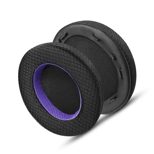 Udskiftningsørepuder til Sony WH-1000XM3 hovedtelefoner - Sort/Lilla Mesh