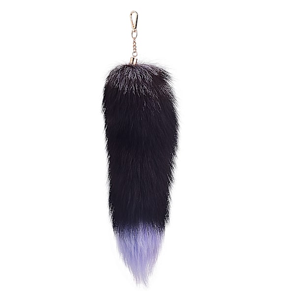 Auton avaimenperä pompom avaimenperä jäljitelmä turkiseläimen häntä avaimenperä - tyyli 9