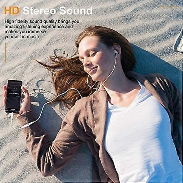 Lightning til 3,5 mm hodetelefonadapter AUX 1 stk
