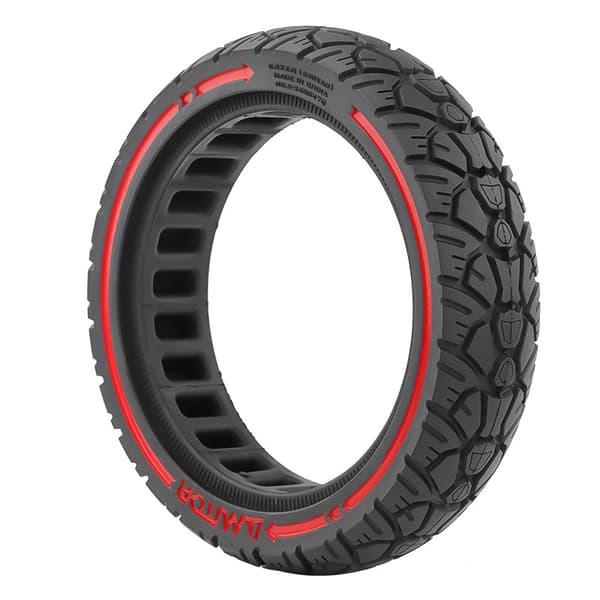 Punkterfrit dæk Xiaomi M365 8.5x2.0 (230x50) Sort/rød