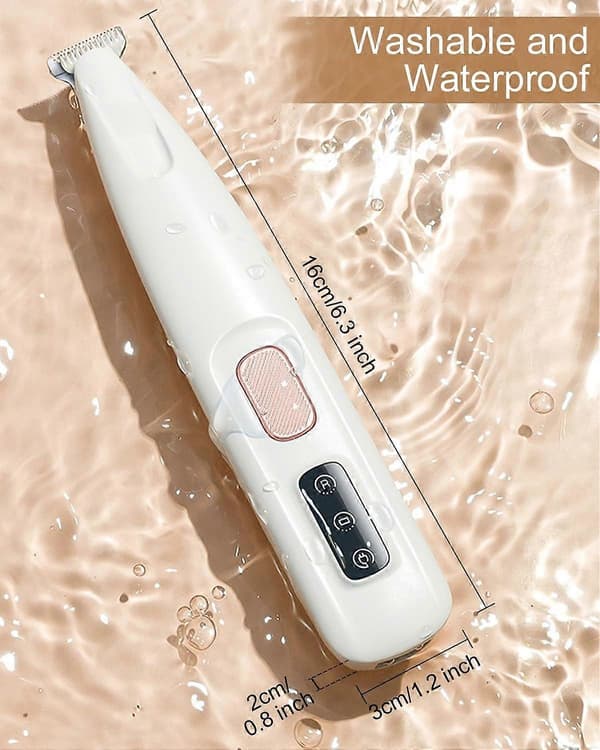 Paw Trimmer for Dogs - Quiet and Efficient Paw Trimmer with LED Light