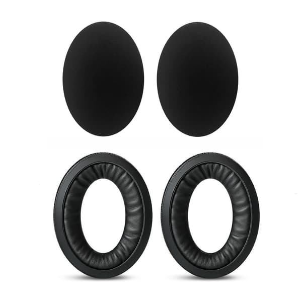 Erstatningsørepuder til Sennheiser HD598 HD599 HD569 HD515 HD595 HD558 Sort