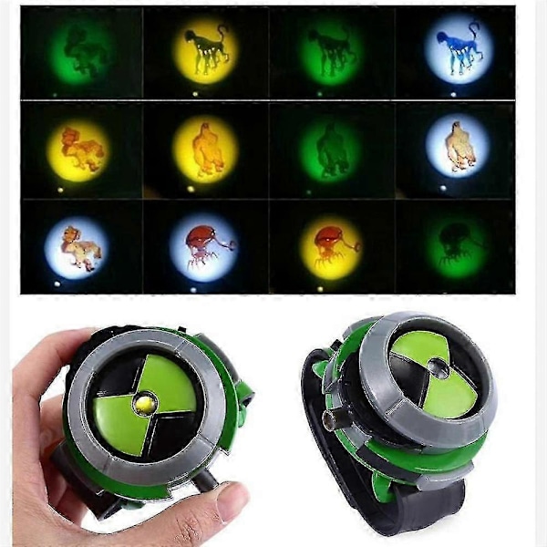 Lasten poikien Ben 10 -kellolelut Ben 10 Omnitrix Ben Ten -lelut Alien Force Ultimatrix -projektorikello Jännät jutut Hauskat toimintahahmolelut Lahjat