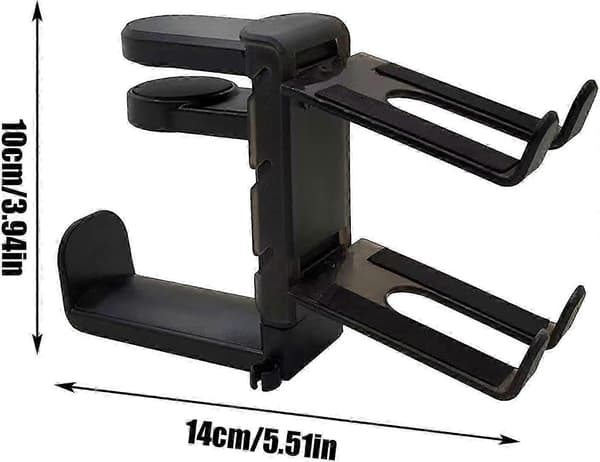 Controller Holder | Hovedtelefonholder | Computertilbehørsholder | Under Bord ny