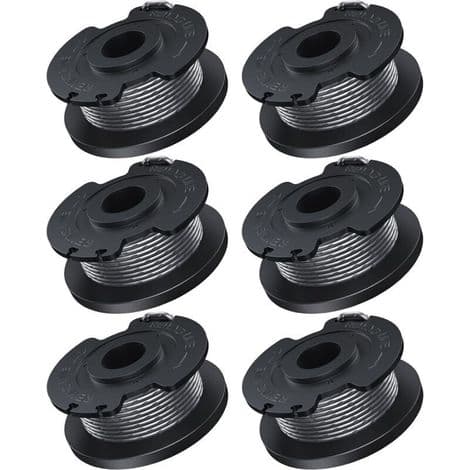 1,6 mm diameter, 5 m lengde, gresstrimmersnor kompatibel med Bosch, egnet for EasyGrassCut batteridrevne gresstrimmere, inneholder 6 stk F01680056