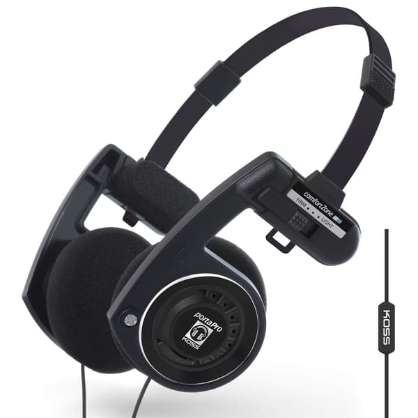 Hodetelefon PortaPro 3.0 On-Ear Mic Remote Dark Master