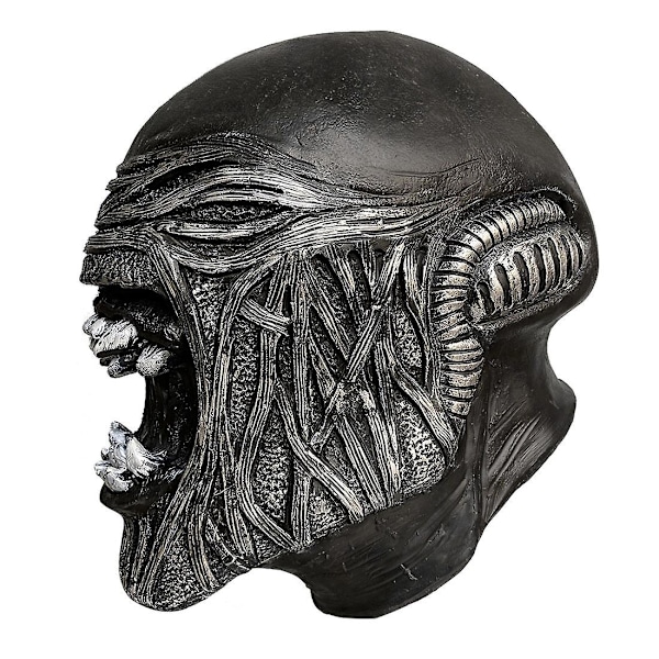 1 Pack Aliens Vs Predator Mask, Alien vs. Predator mask film omgivande cosplay latex mask huvudbonad, halloween mask, halloween dekoration, Alien Dog