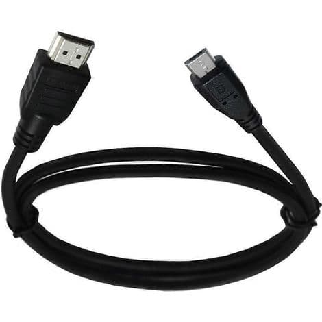 1080P HDMI til Micro USB-adapter for TV med ladefunksjon - Digital skjermspeilingskabel