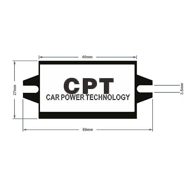 Dc-dc-konvertermodul 12v til 5v Usb-utgangseffekt Adapter 3a 15w Hfmqv