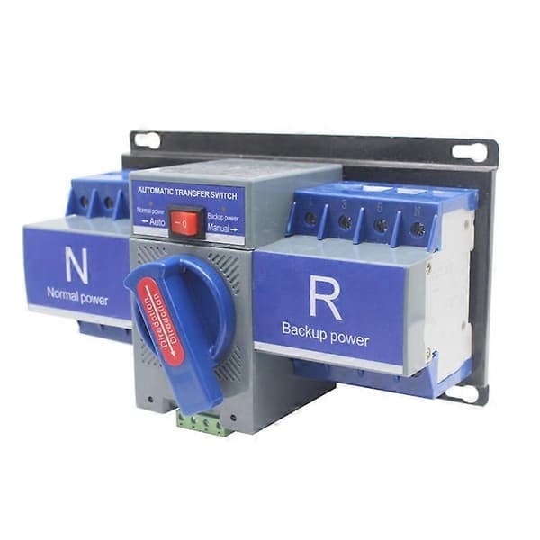 Automatisk fer Switch 63A 4P Automatisk Dobbelt Strøm fer Switch med Elektromekanisk Låsning