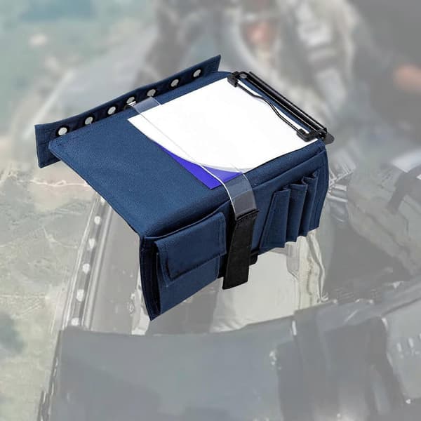 Pilot Kneeboard Professionel Multifunktionel Fleksibel Clipboard & Pen Holder