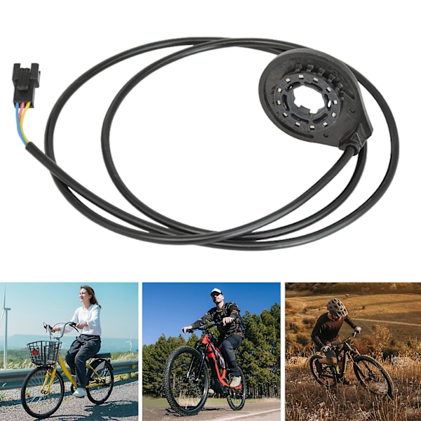 E-cykel Pedalassistentsensor Cykelhastighetssensor Universal Enkel att installera Elektrisk cykelassistentssensor