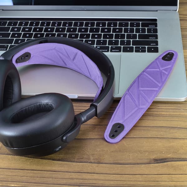 Huvudband för SteelSeries Arctis Nova Pro/7P/7X Lila