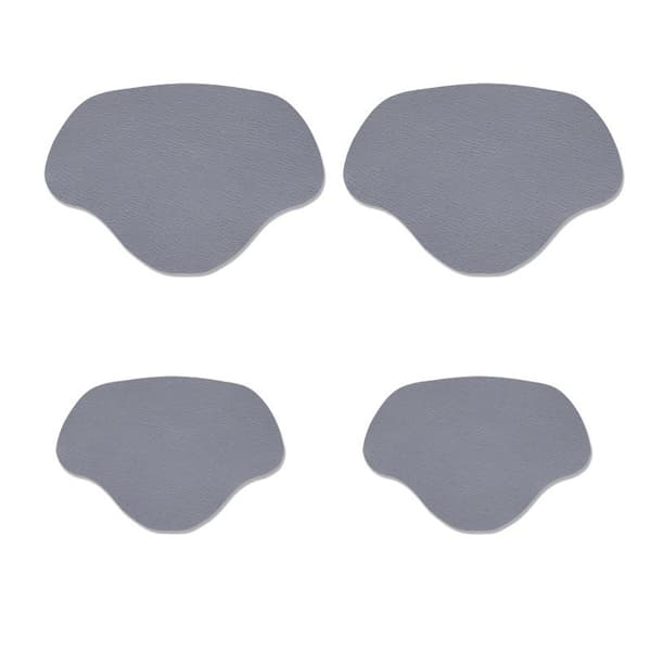 Hälskydd / Skoreparationslappar, 4-pack Grå