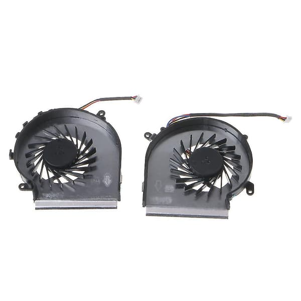 1 Par Cpu Gpu V+h Køleblæser Køleplade Radiator Til Msi Ge62vr Gp62mvr Gl62m