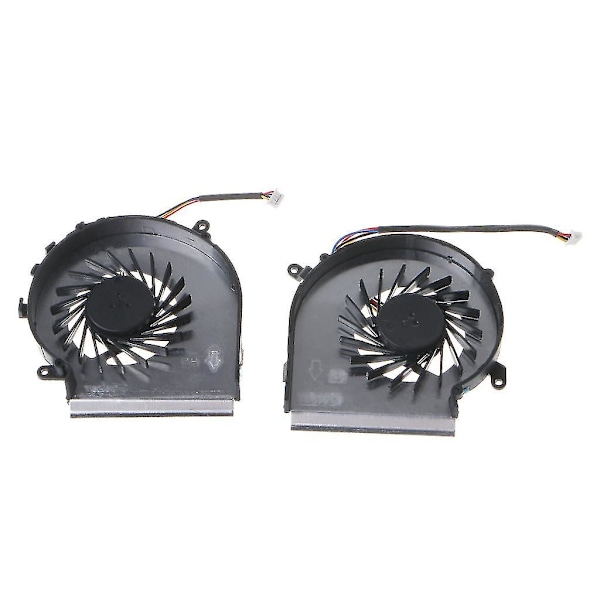 1 Pari CPU GPU L+R Jäähdytystuuletin Jäähdytyselementti Jäähdytin Msi Ge62vr Gp62mvr Gl62m -malleille
