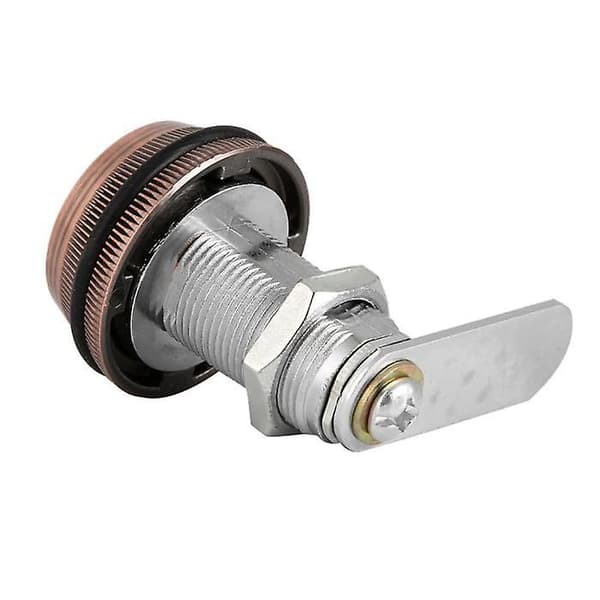 2 st Mekaniska Kodlås i Zink-Legering Koppar Röd 30mm