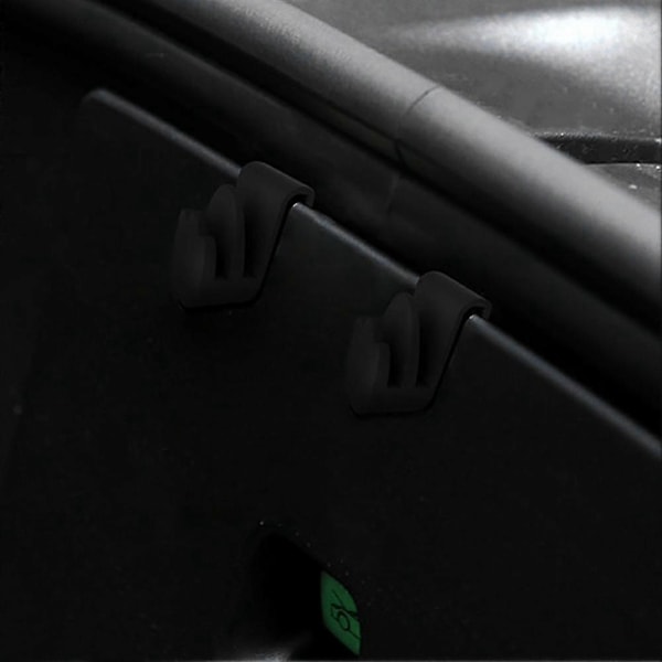 Bil Front Bagagerum Krog Holder Kompatibel Med Tesla Model Y 2020 2021, 2 Stk