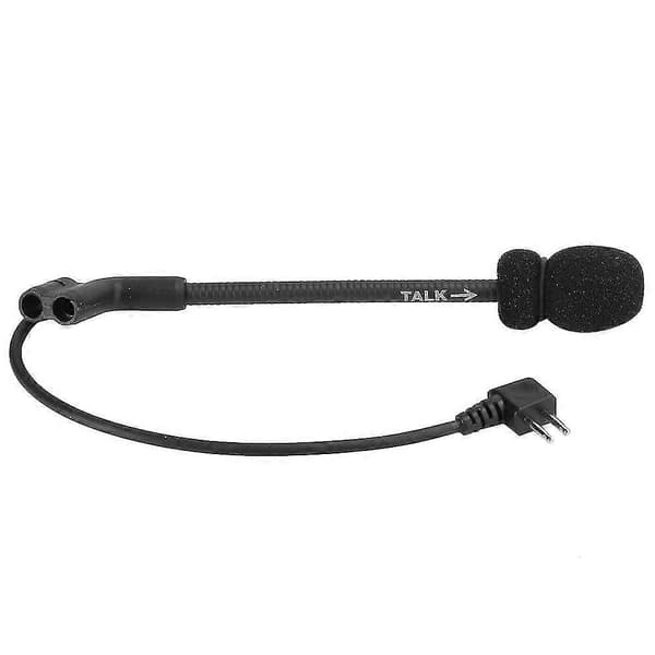 Sort Z Tactics Mikrofon Mic 2 Pin Til Comtac Ii H50 Støjreducerende Headset Klar Lyd