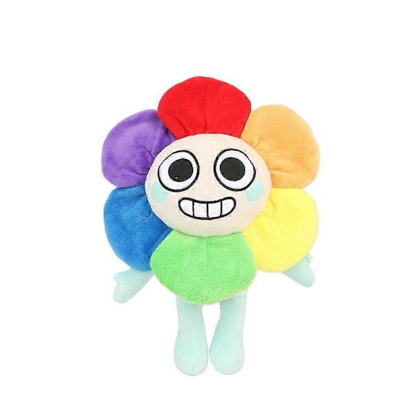 Dandys World Plys Legetøj Gyser Spil Dandys World Plushie Sød Anime Fyldt Blød Dukke Halloween Fødselsdagsgaver farve:Hvid