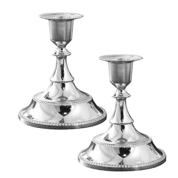 2 stk. Lysestaker Koniske Lysestaker Delikate Lysestaker Bordpynt
