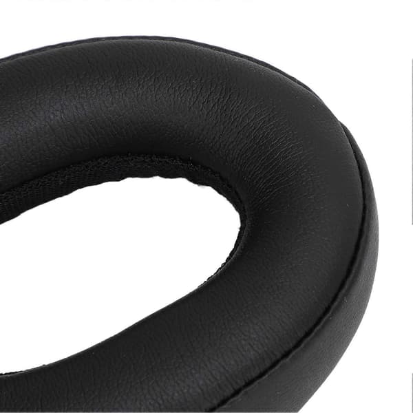 2 stk. Udskiftningsørekopper Professionel Støjisolering Proteinlæder Memory Foam Bløde Komfortable Ørepuder til Parrot ZIK 1.0