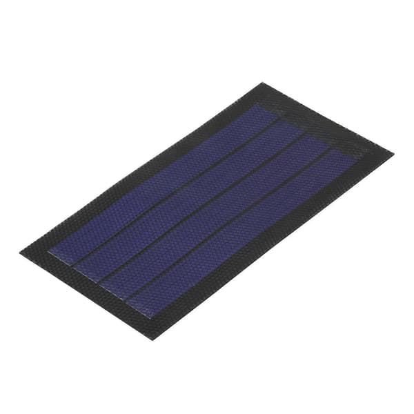 1W 6V Fleksibelt solcellepanel Lite Tynt Amorft Silisium Solcelle DIY Vanntett Camping Bærbar Strøm Solcellepanel Kompatibelt for Lys Vifte Hage P