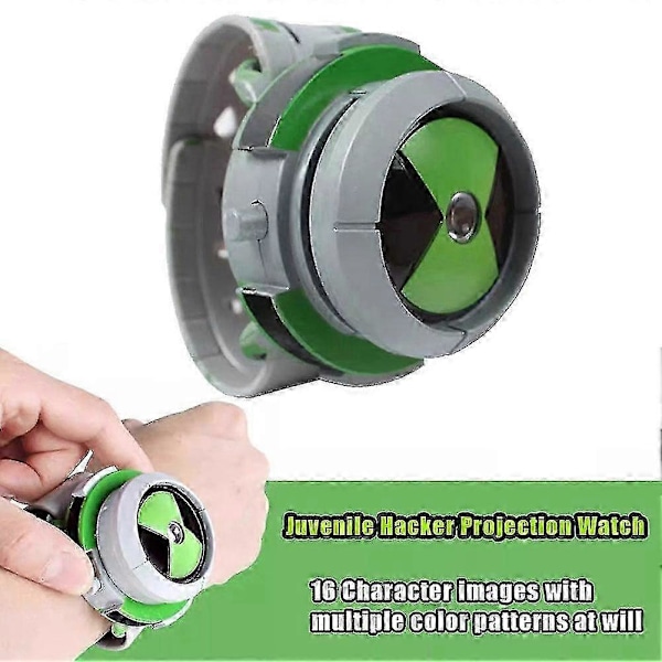 Ben 10 Omnitrix Klok Force S9r3 Barn Projektor/ Leke -Ribn