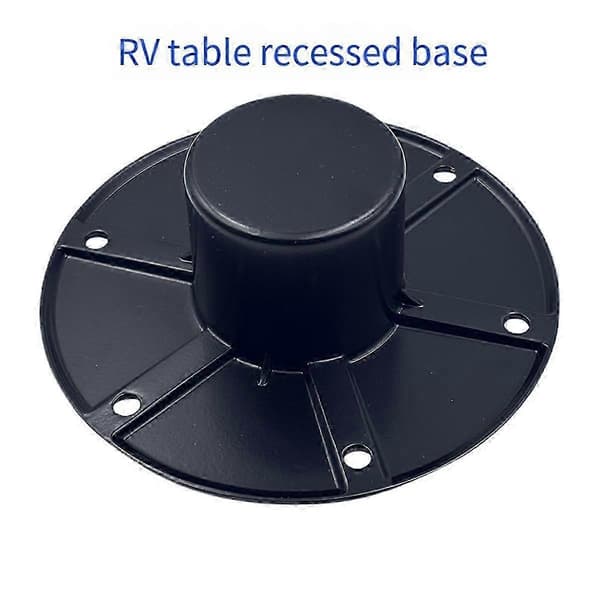 RV Tilhenger Bordbase Feste Sokkel Base Rundt Innfelt Bordben Base jn